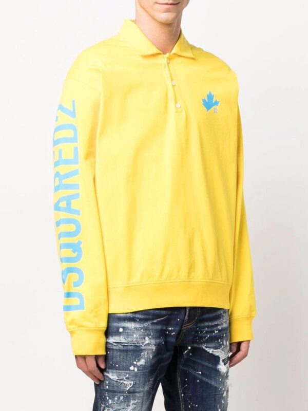 Dsquared2  logo-print polo shirt - Image 3
