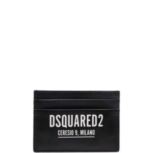 Dsquared2  logo-print leather cardholder