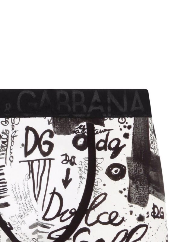 Dolce & Gabbana  logo-print stretch-cotton boxer briefs - Image 4