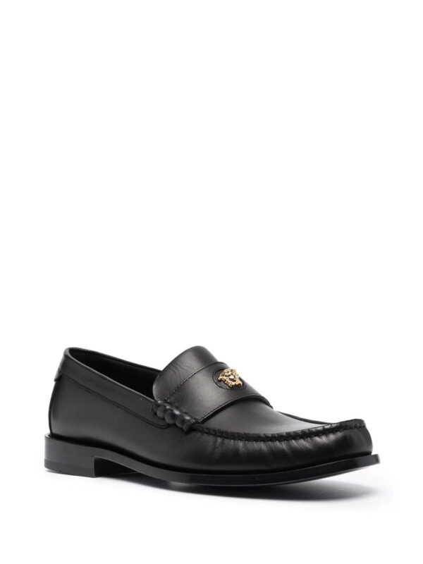 Versace  La Medusa leather loafers - Image 2