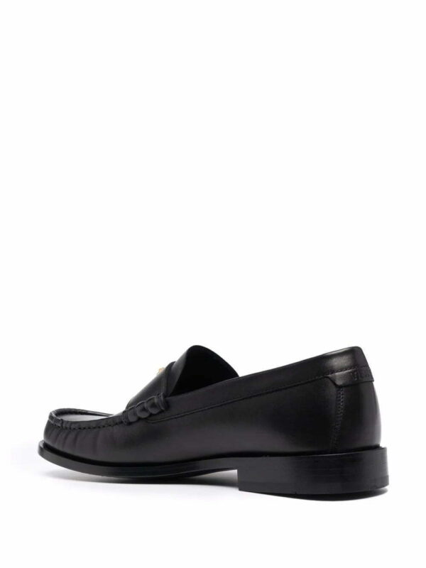 Versace  La Medusa leather loafers - Image 3