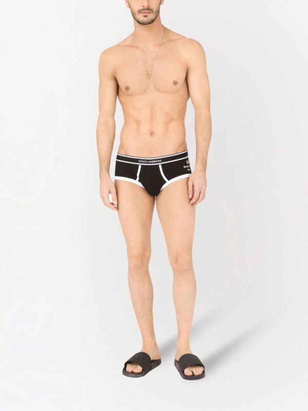 Dolce & Gabbana  logo-print two-pack briefs - Image 3