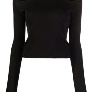 Stella McCartney cut-out long-sleeve top
