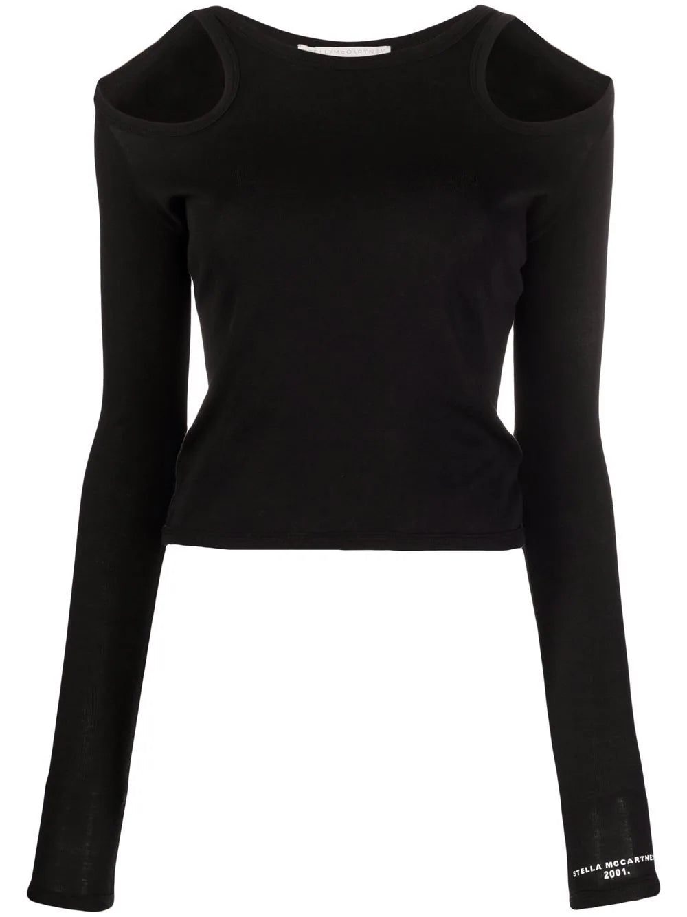 Stella McCartney cut-out long-sleeve top