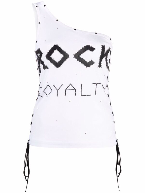 Stella McCartney studded one-shoulder vest top