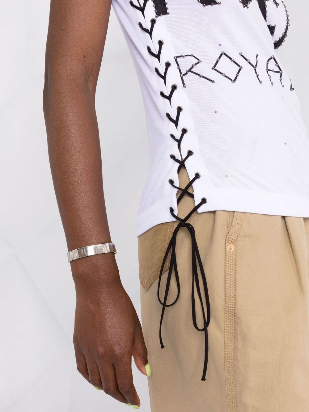 Stella McCartney studded one-shoulder vest top - Image 3