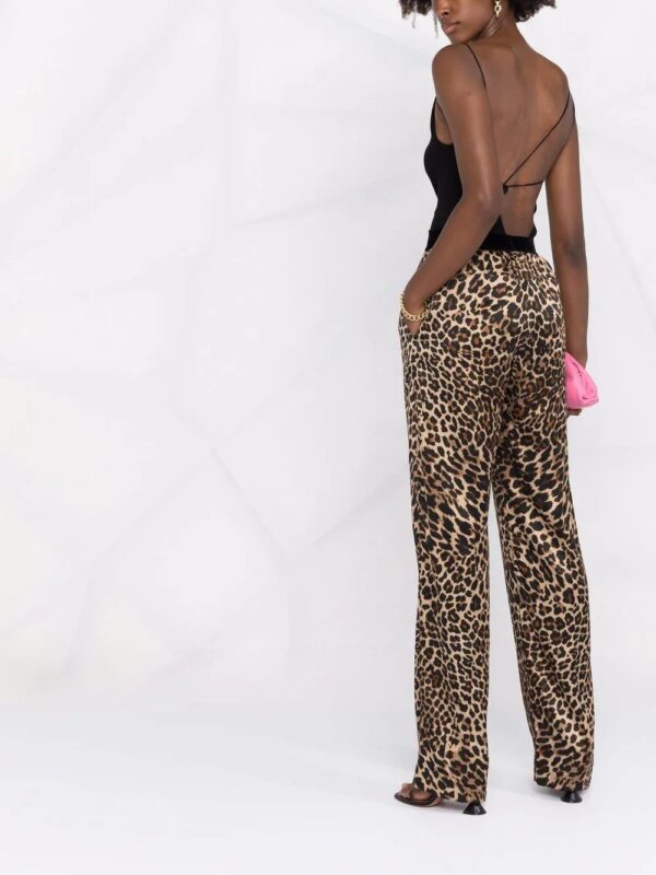 TOM FORD  leopard-print straight-leg trousers - Image 4