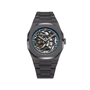 D1 Milano  Skeleton Sandblast Blue 41.5mm