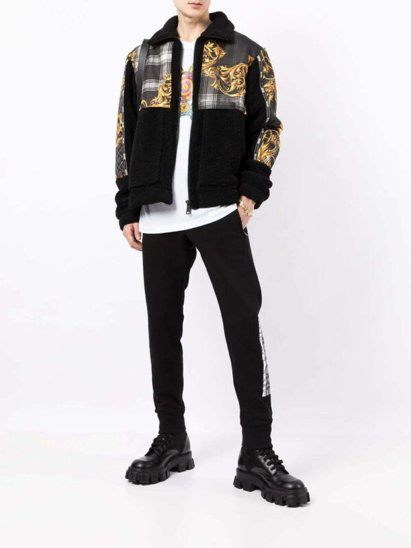 Versace Jeans Couture  logo-leg cotton trackpants - Image 2