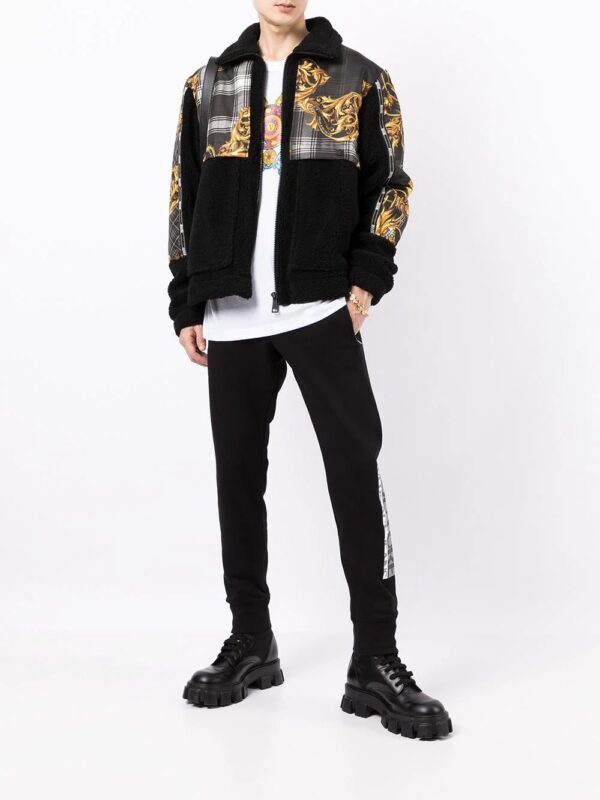 Versace Jeans Couture  logo-leg cotton trackpants - Image 2
