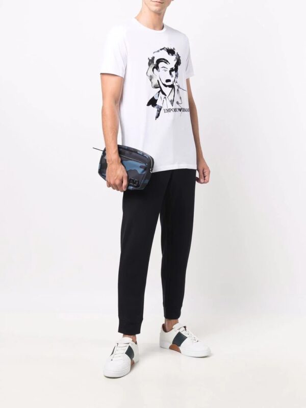 Emporio Armani  logo-detail track pants - Image 2