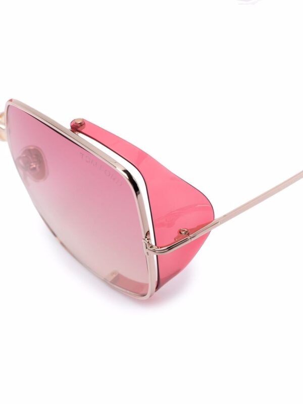 TOM FORD Eyewear TOBY-02 TF901 28T square sunglasses - Image 3