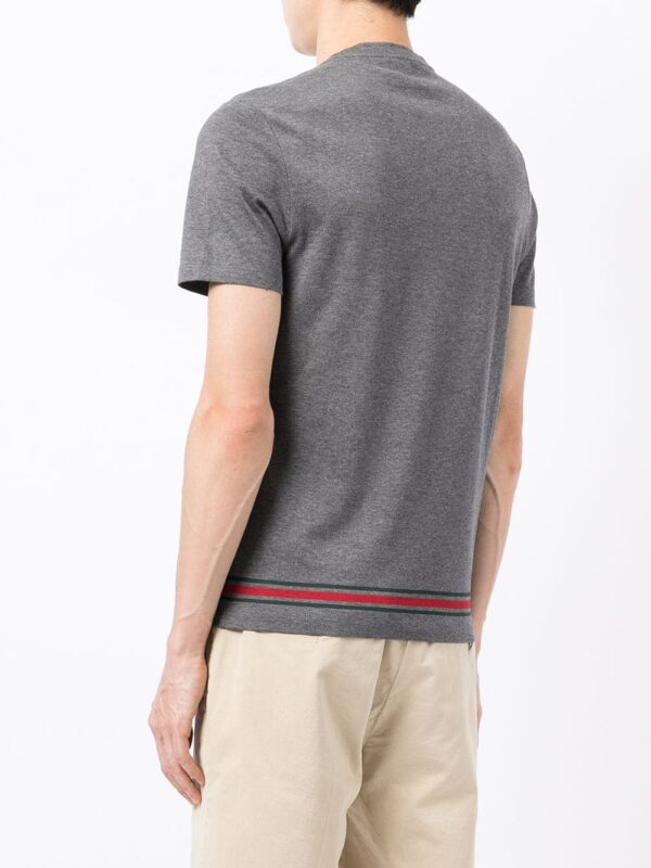 Gucci  striped border T-shirt - Image 4