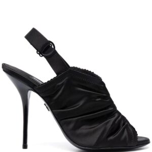 Dolce & gabbana  ruched stiletto sandals