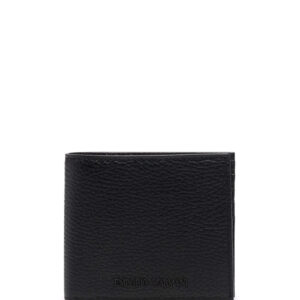 Emporio Armani  grained embossed-logo wallet