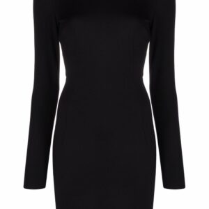 Dolce & Gabbana Milano open-back fitted dress