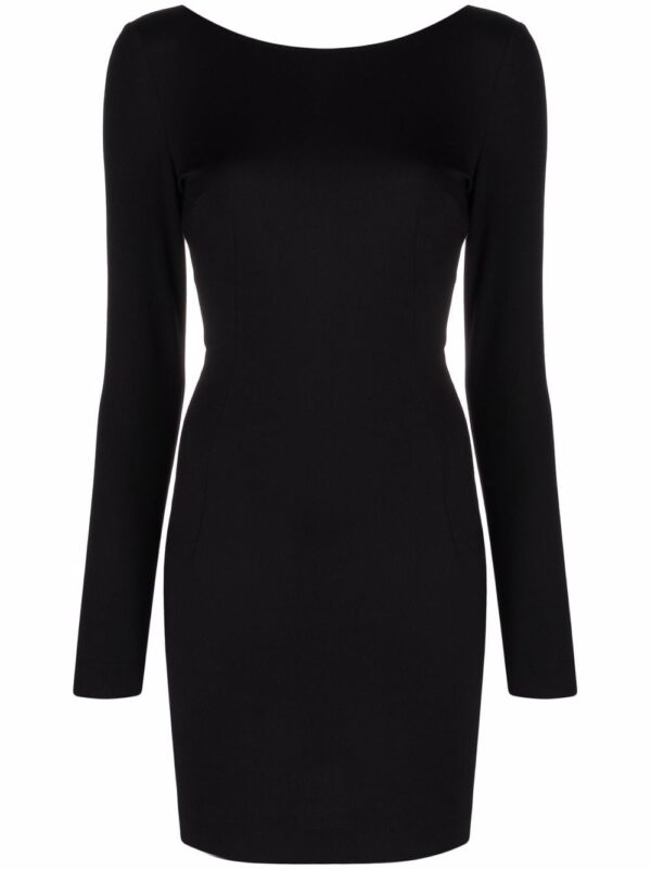 Dolce & Gabbana Milano open-back fitted dress