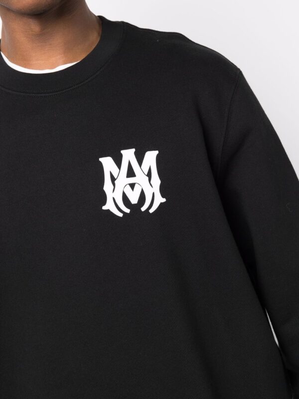 AMIRI  logo-print long-sleeve cotton sweatshirt - Image 4