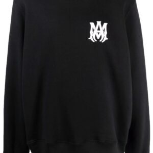 AMIRI  logo-print long-sleeve cotton sweatshirt