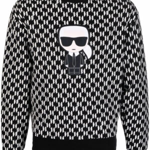 Karl Lagerfeld  Karl-patch monogram sweatshirt