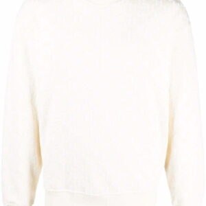 Karl Lagerfeld  flocked monogram sweatshirt