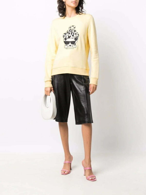 Karl Lagerfeld  dog graphic sweatshirt - Image 3