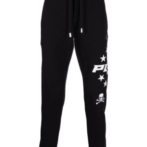Philipp Plein  logo drawstring track pants
