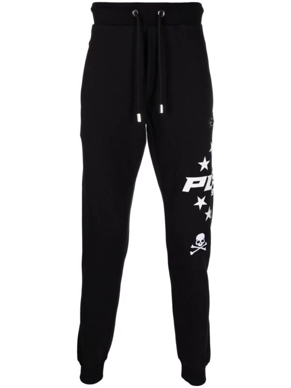 Philipp Plein  logo drawstring track pants
