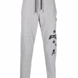 Philipp Plein  logo drawstring track pants