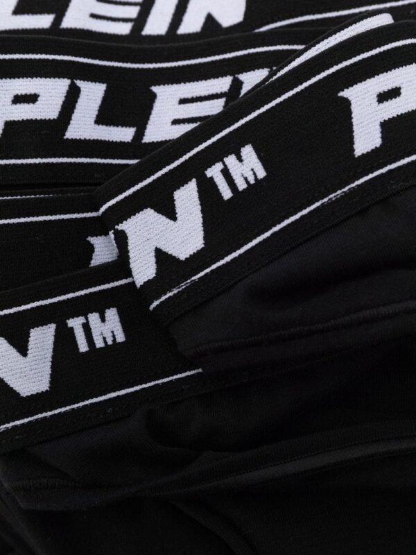 Philipp Plein  logo-waistband set of 3 briefs - Image 4