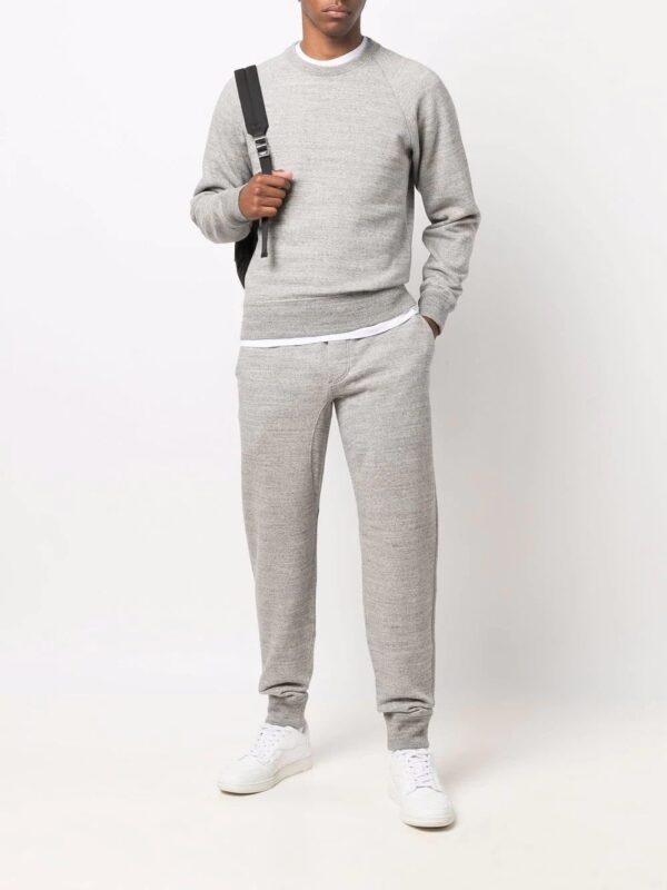 TOM FORD  mélange-effect track pants - Image 2