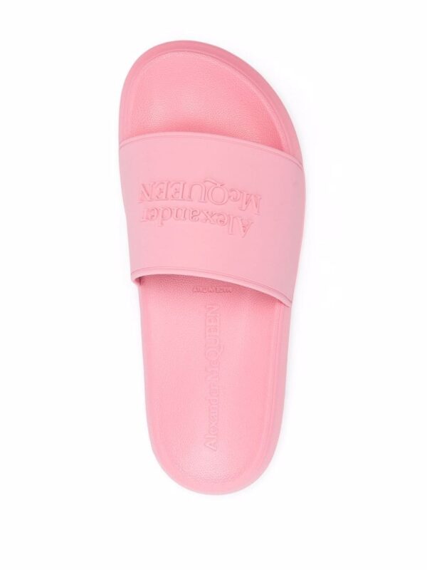 Alexander McQueen  raised-logo slides - Image 4