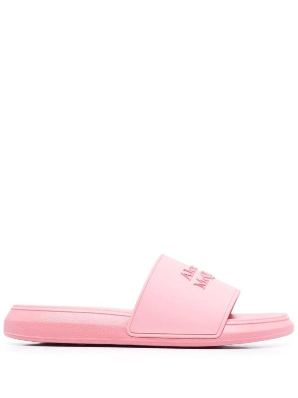 Alexander McQueen  raised-logo slides