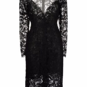 Dolce & Gabbana lace-detail mini dress