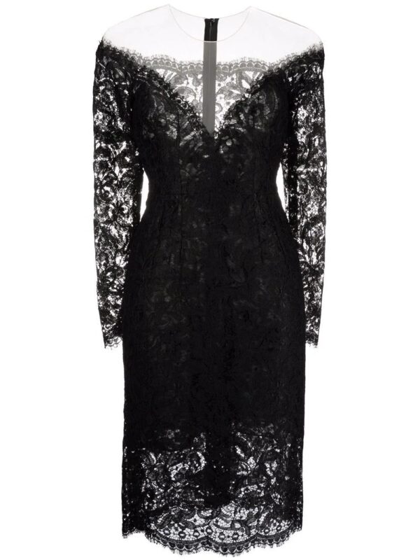 Dolce & Gabbana  lace-detail mini dress