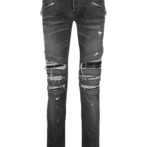 Balmain  distressed skinny jeans