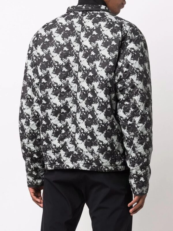 Stone Island Shadow Project  graphic print bomber jacket - Image 4