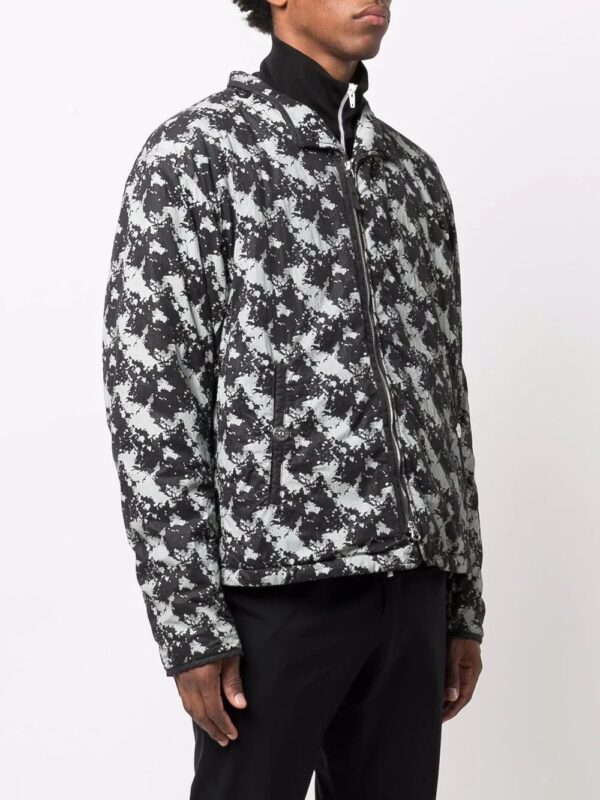 Stone Island Shadow Project  graphic print bomber jacket - Image 3