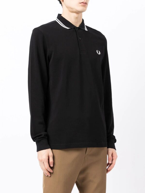 Fred Perry embroidered-logo cotton polo shirt - Image 3