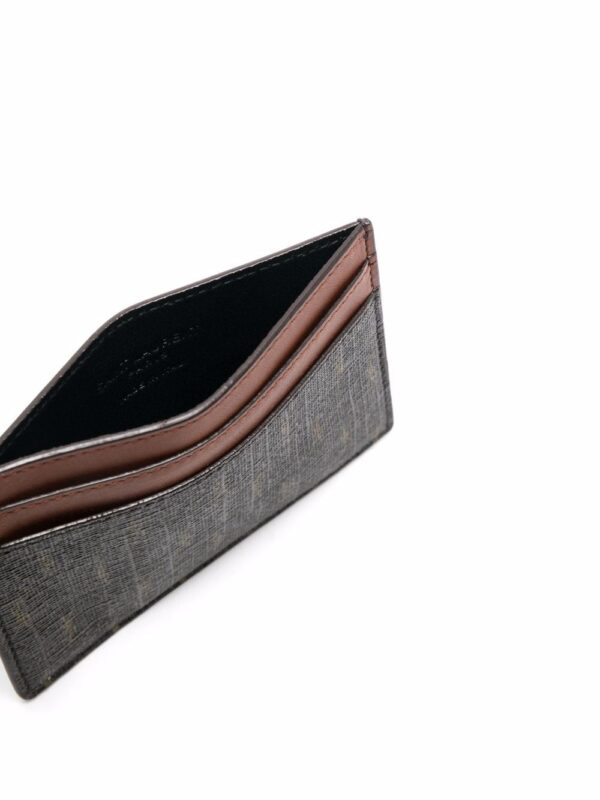 Saint Laurent logo card holder - Image 3