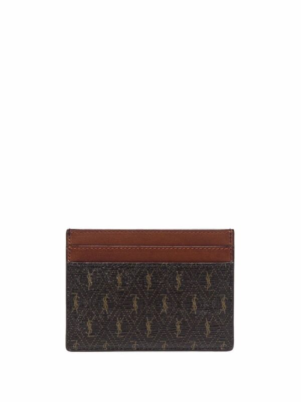 Saint Laurent  logo card holder