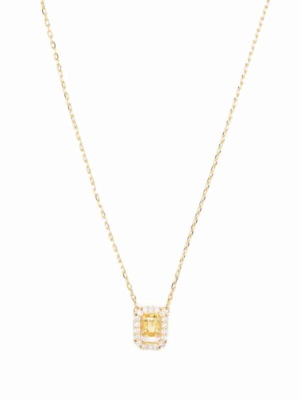 Swarovski  Millenia square Swarovski Zirconia necklace