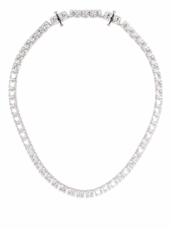 Swarovski  Millenia square Swarovski embellished necklace