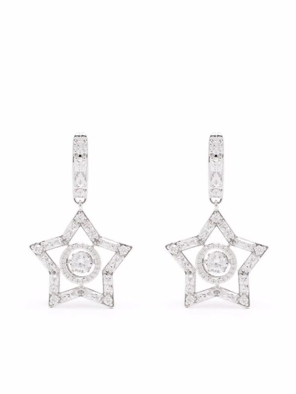 Swarovski  Stella star-motif earrings