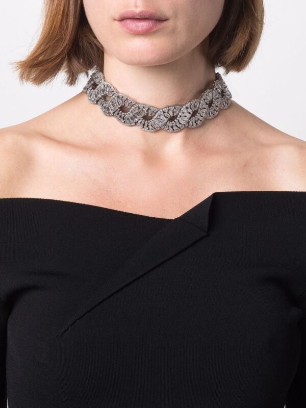 Swarovski  Hyperbola wave crystal choker - Image 2