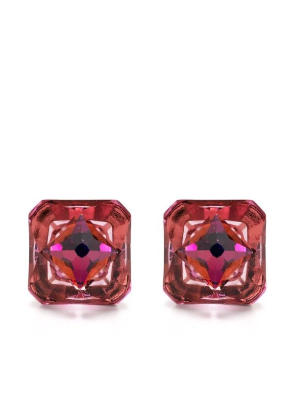 Swarovski  Chroma pyramid stud earrings