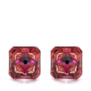 Swarovski  Chroma pyramid stud earrings