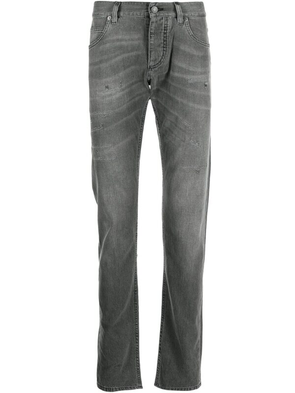 Dolce & Gabbana  distressed slim-fit jeans