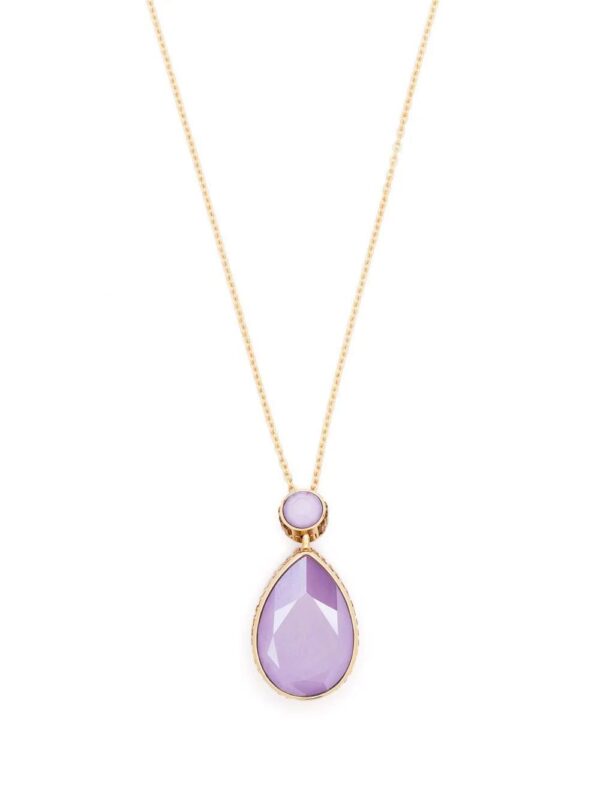 Swarovski  Orbita drop cut crystal necklace