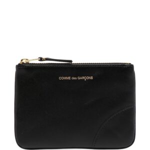 Comme Des Garçons Wallet  logo-print leather pouch